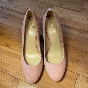 Michael Kors like new heels; size 7